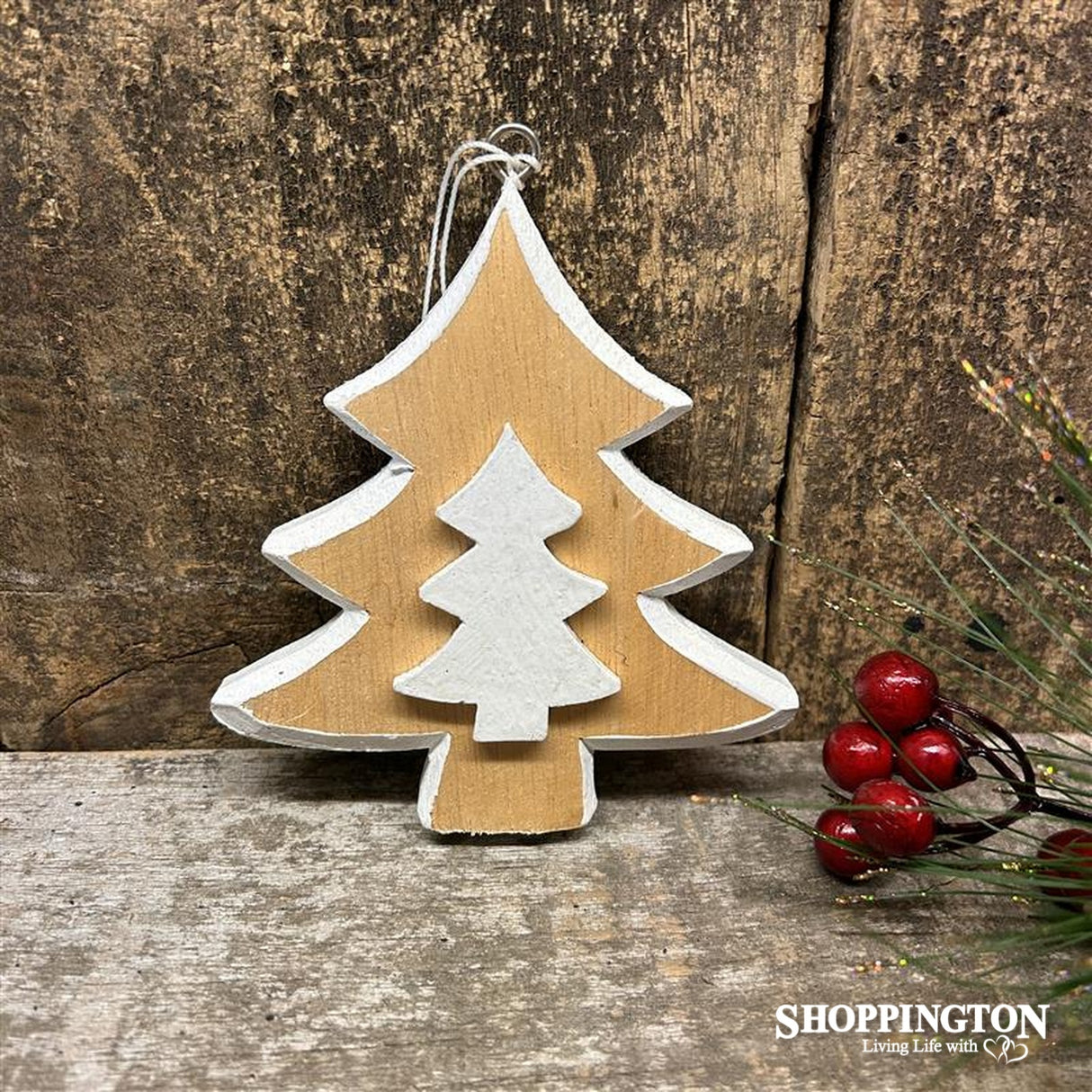 Xmas Tree with white string