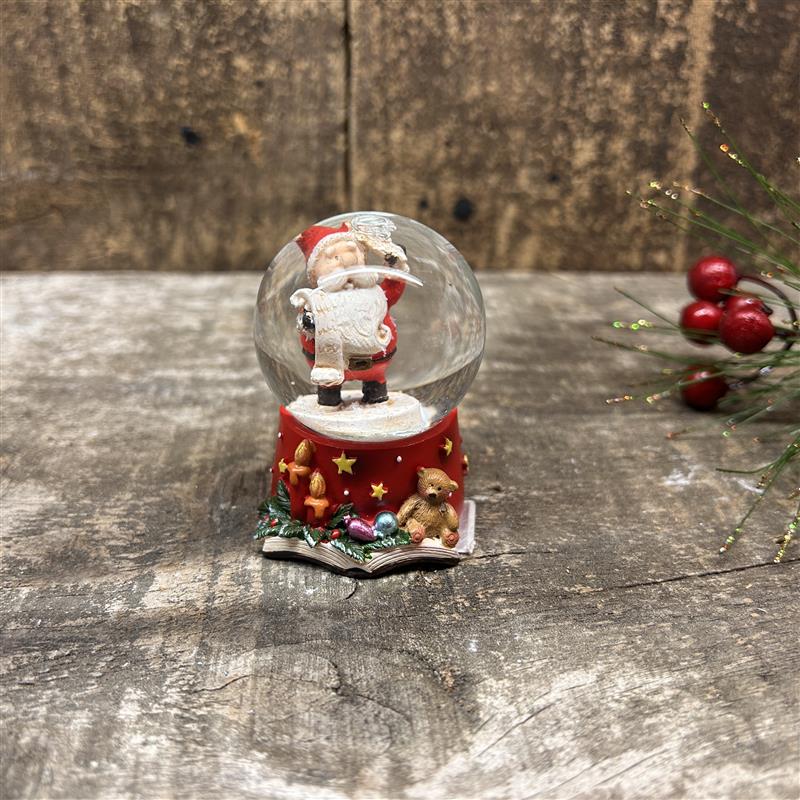 Snow Globe - Happy Santa - 4 styles available