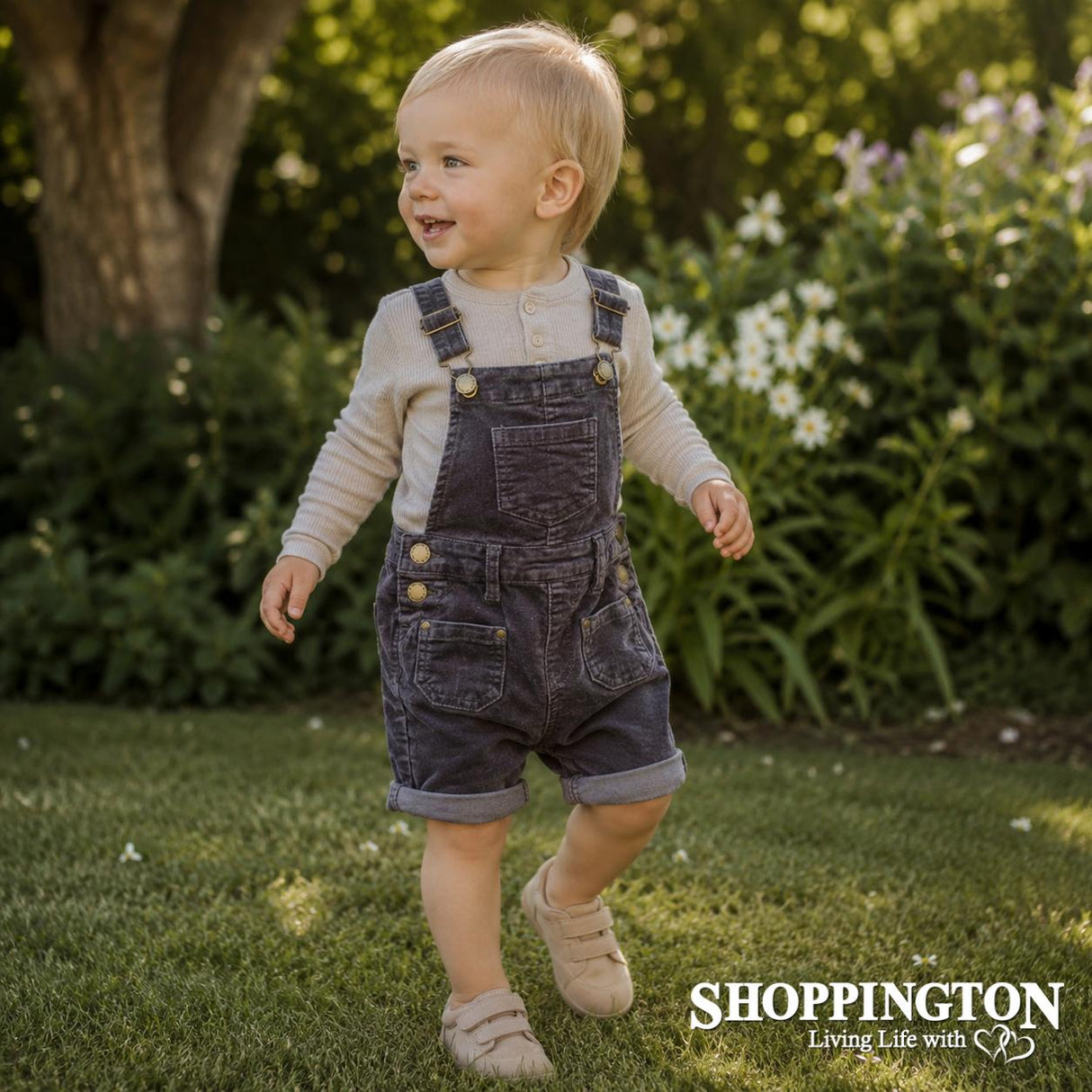 Jamie Kay Chase Cord Overall - Wolf