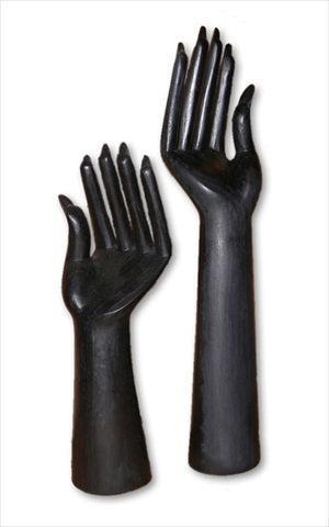 Jewellery Hanger - Wooden Hand Display / 40cm