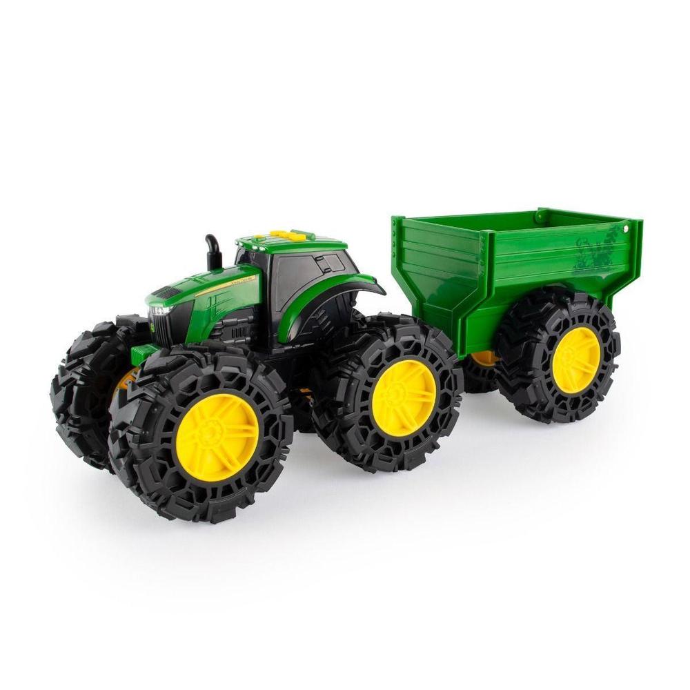 John Deere - Monster Treads Tractor and Trailer