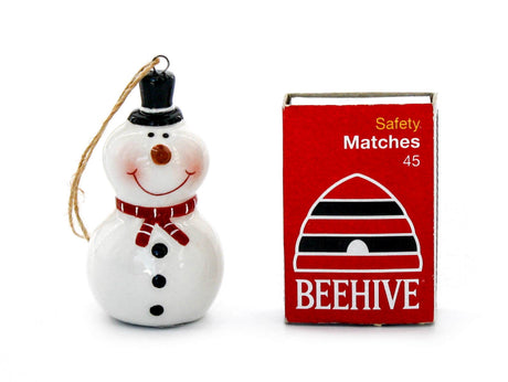 Ceramic Christmas Decoration - Snowman