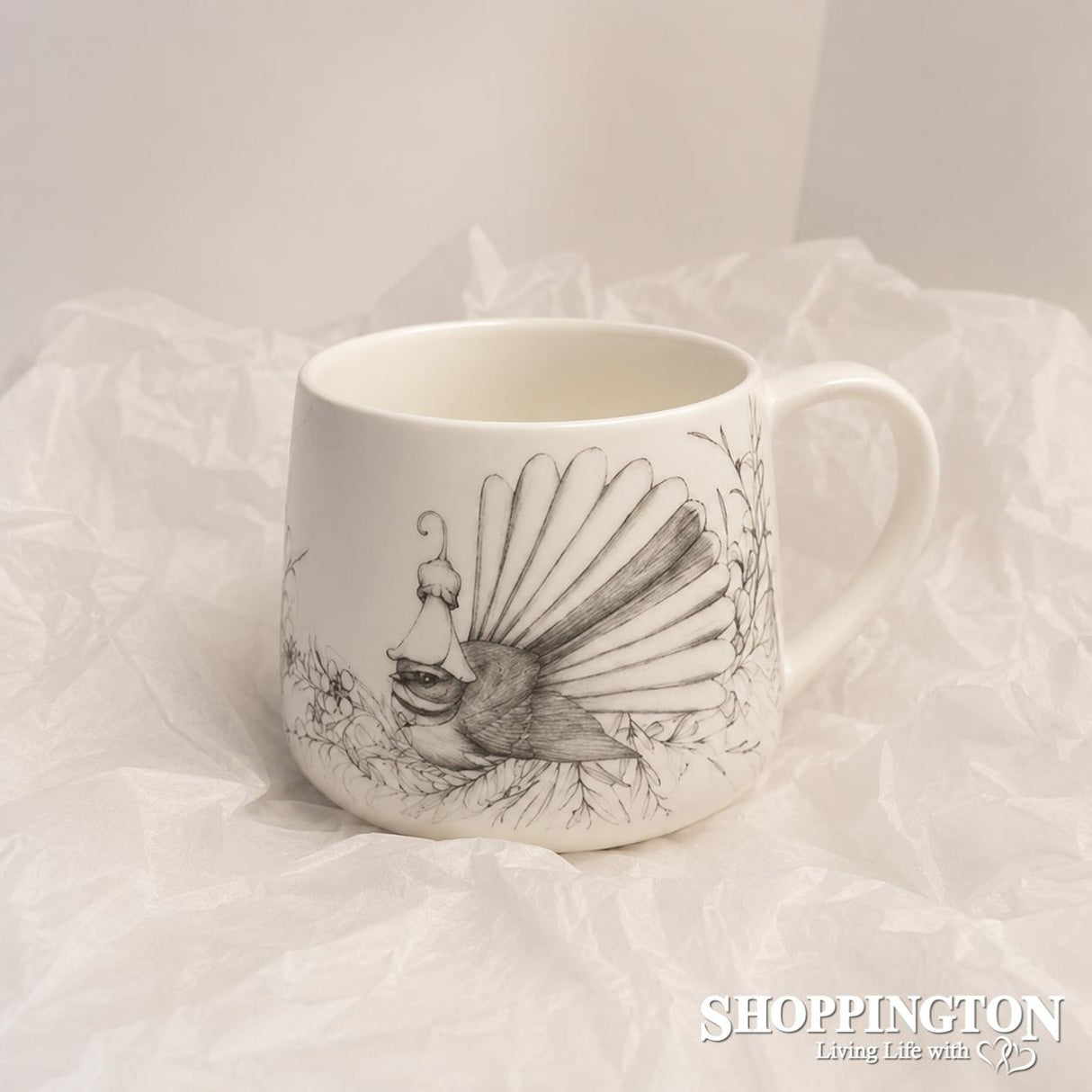 Katy Hayward Mug - Fly with Me - Piwakawaka
