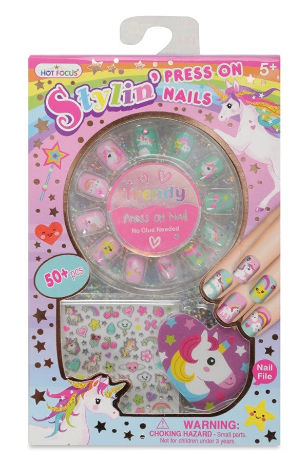Stylin Press On Nails - Unicorn