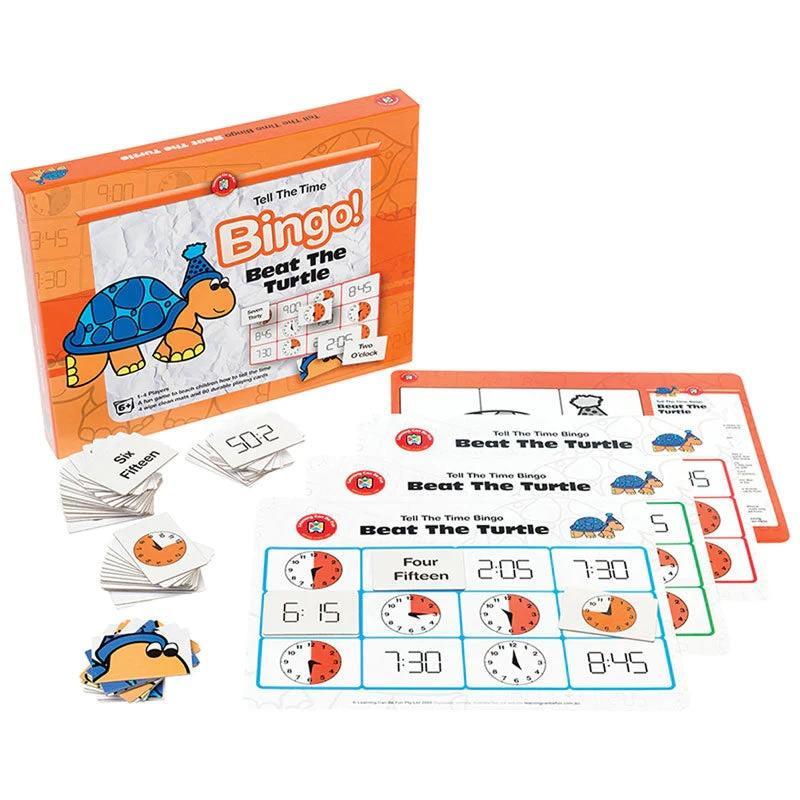 LCBF Bingo - Tell The Time Beat The Turtle