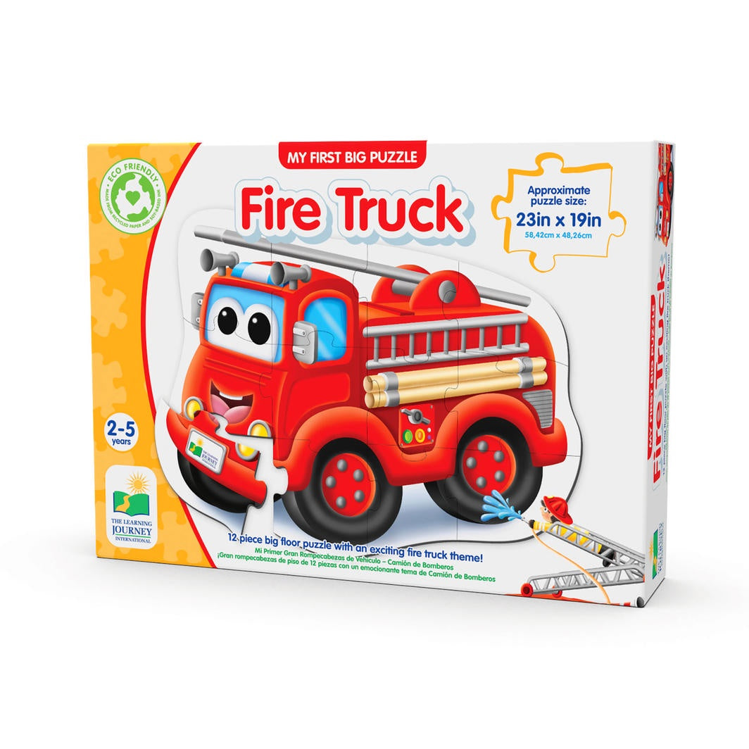 My First Big Floor Puzzle - Vehicle-Fire Truck
