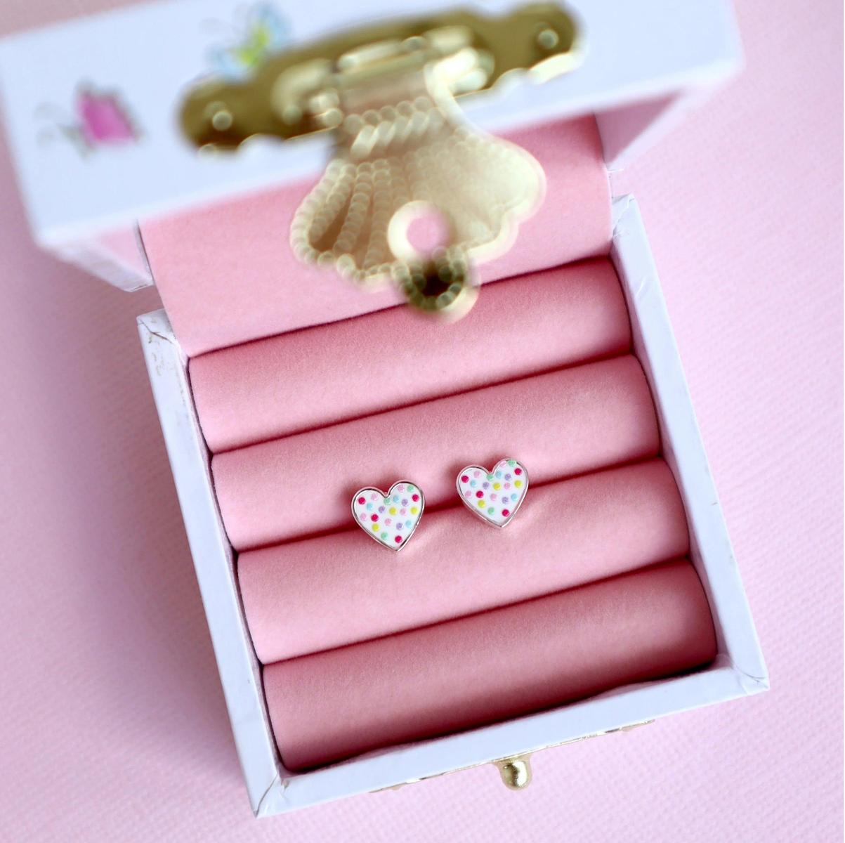 Lauren Hinkley Earrings - Confetti Heart