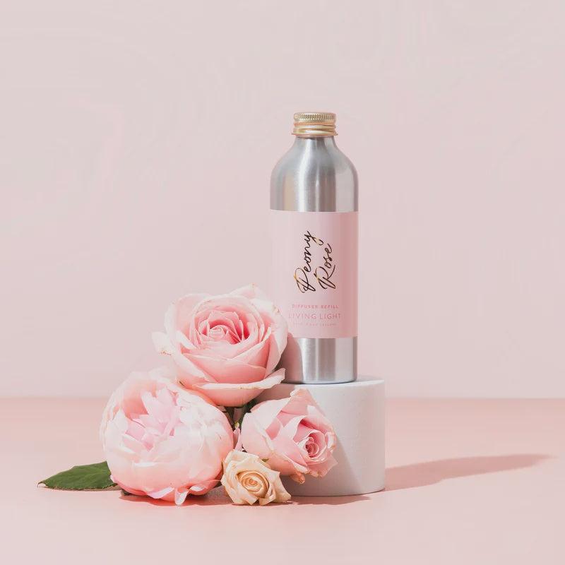Living Light Diffuser Refill 200ml / Peony Rose