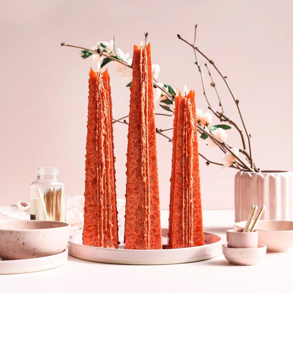 Living Light Icicle Candle - Guava Passion