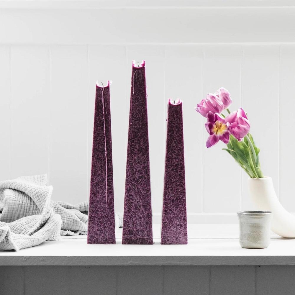 Living Light Icicle Candle - Wild Plum