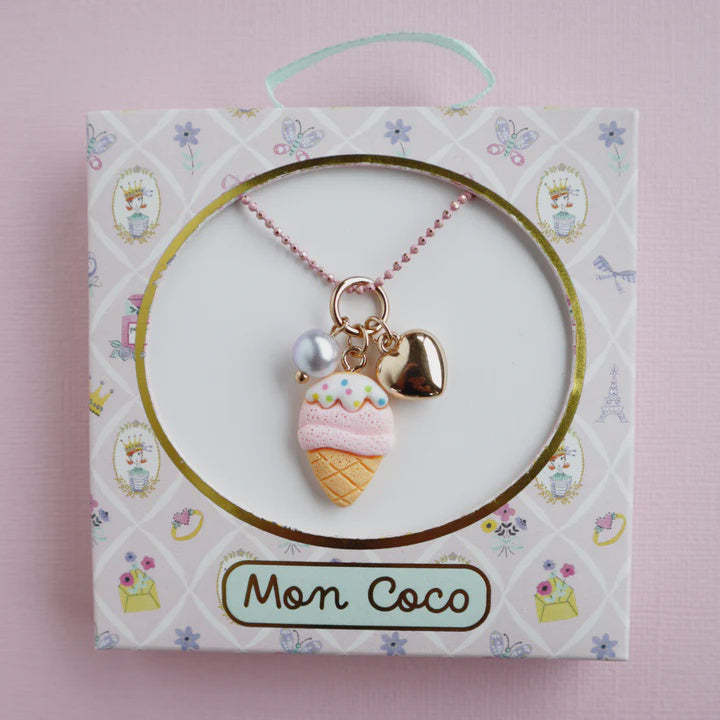 Mon Coco Ice Cream Sprinkles Necklace