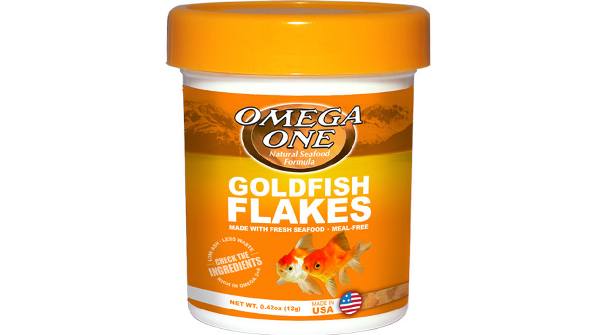 zOmega Goldfish Flakes