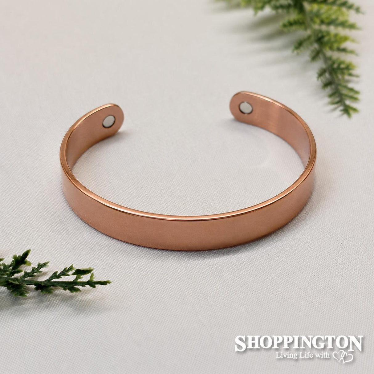 Magnetic Copper Bracelet - Plain Band