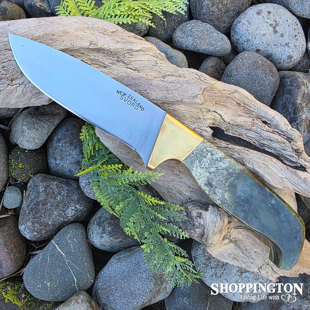 MÄripi (knife) - Svord with Totoweka Pounamu Handle