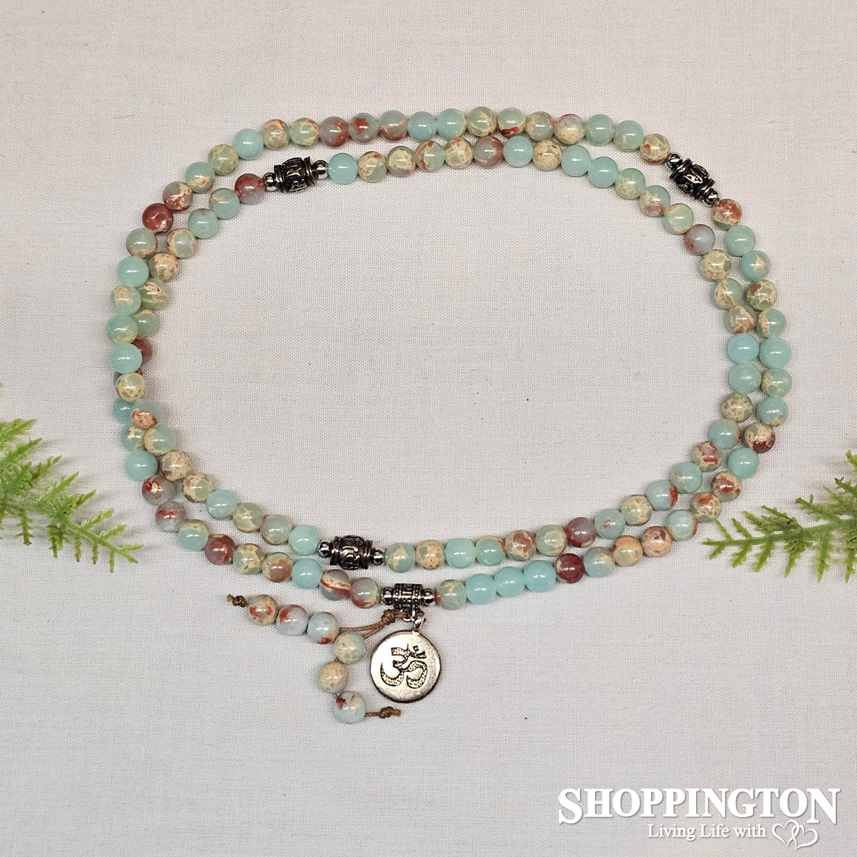 Labradorite Mala necklace- 108 Beads