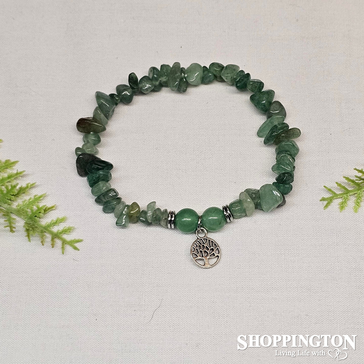 Tree of Life Gemstone Bracelets - Aventurine