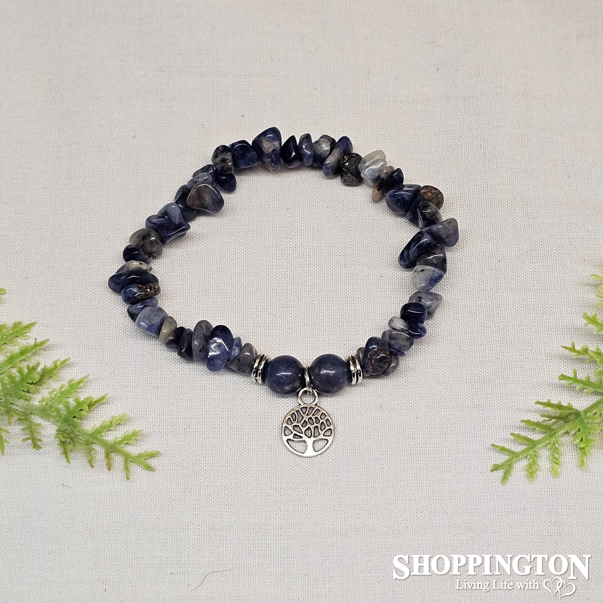 Tree of Life Gemstone Bracelets - Sodalite