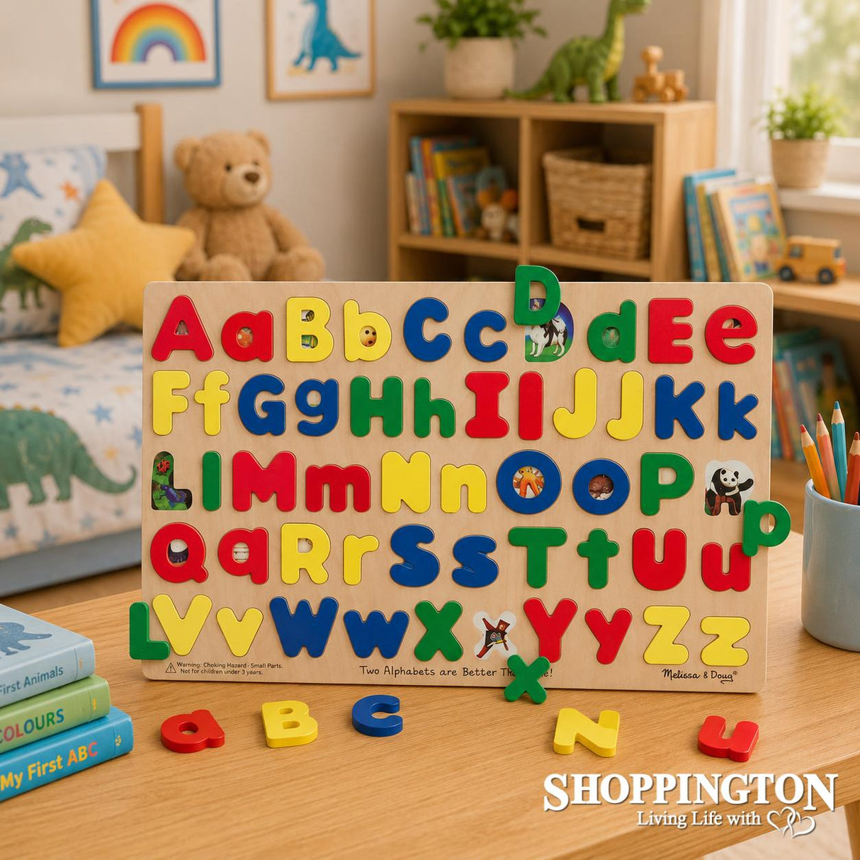 Melissa & Doug - Alphabet Wooden Puzzle