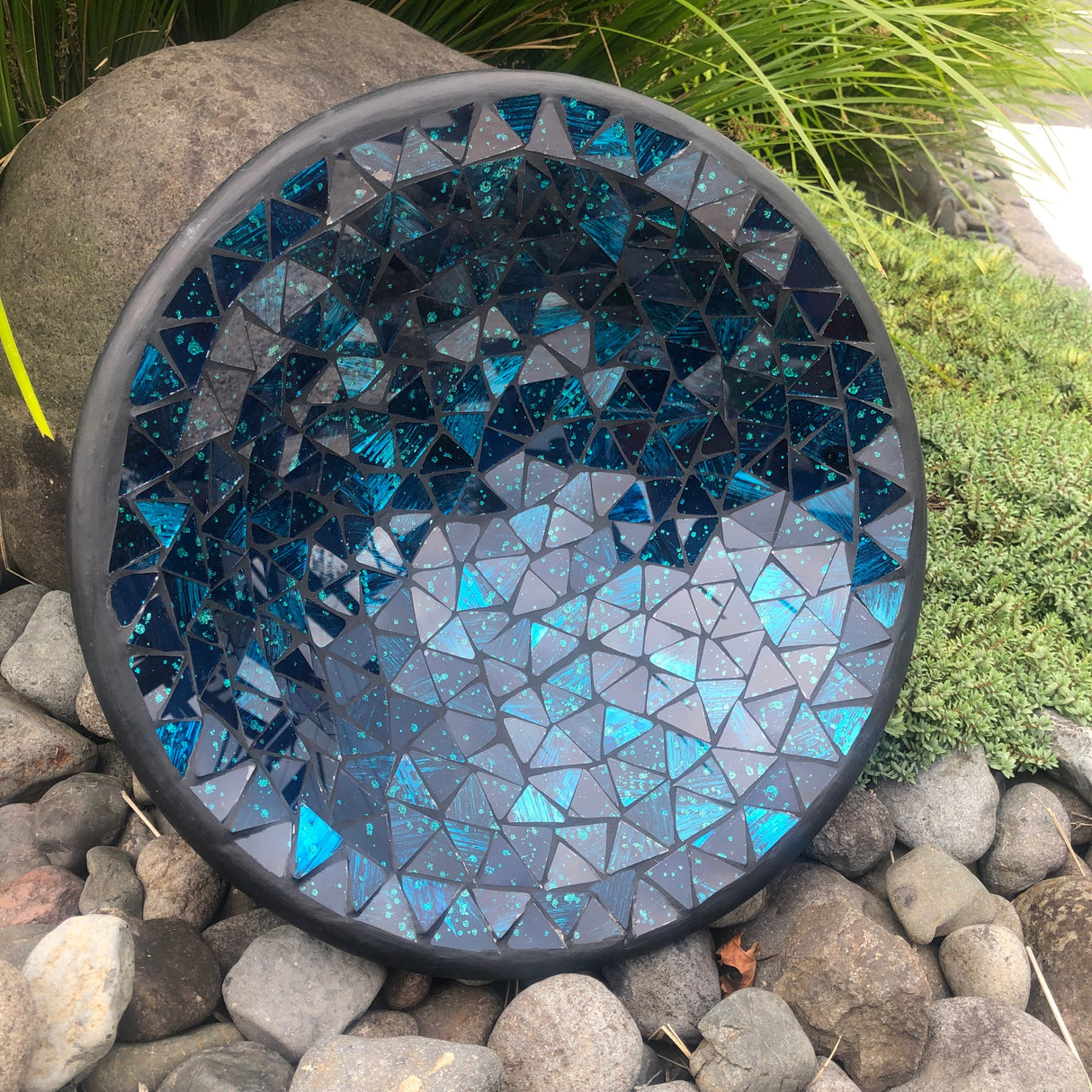 z Mosaic Bowl - Paua 40cm