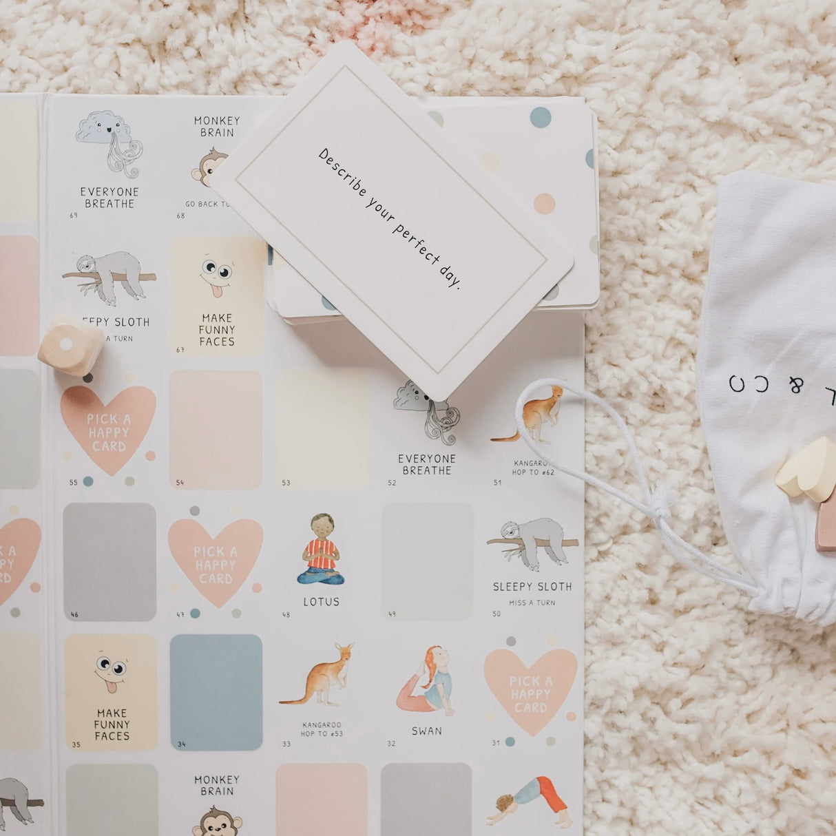 Mindful & Co - Happy Hearts Board Game