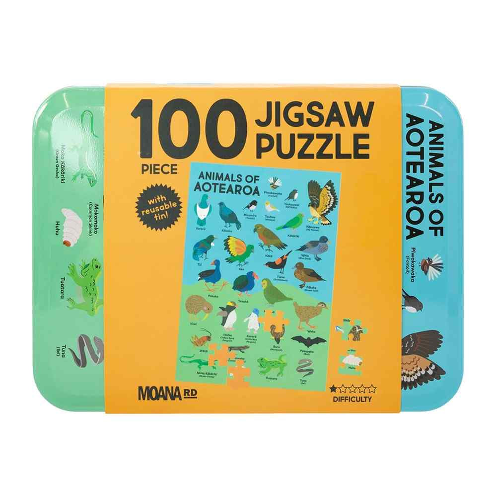 Moana Road Jigsaw Puzzle – Animals of Aotearoa