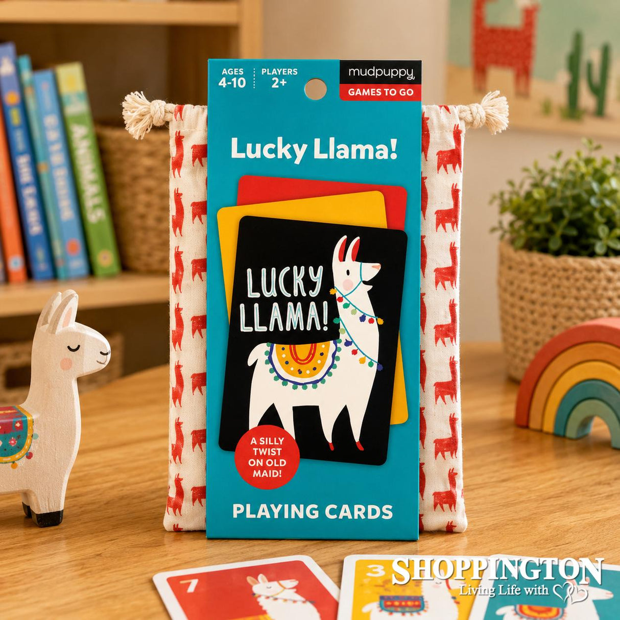Mudpuppy Card Games - Lucky Llama