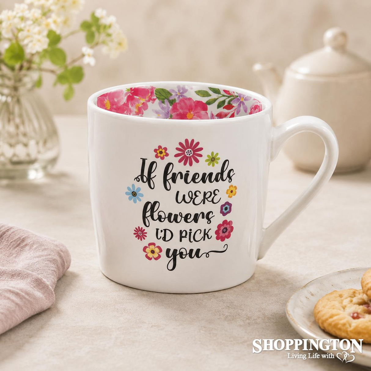 Mug -If Friends Were Flowers Inside Out Mug