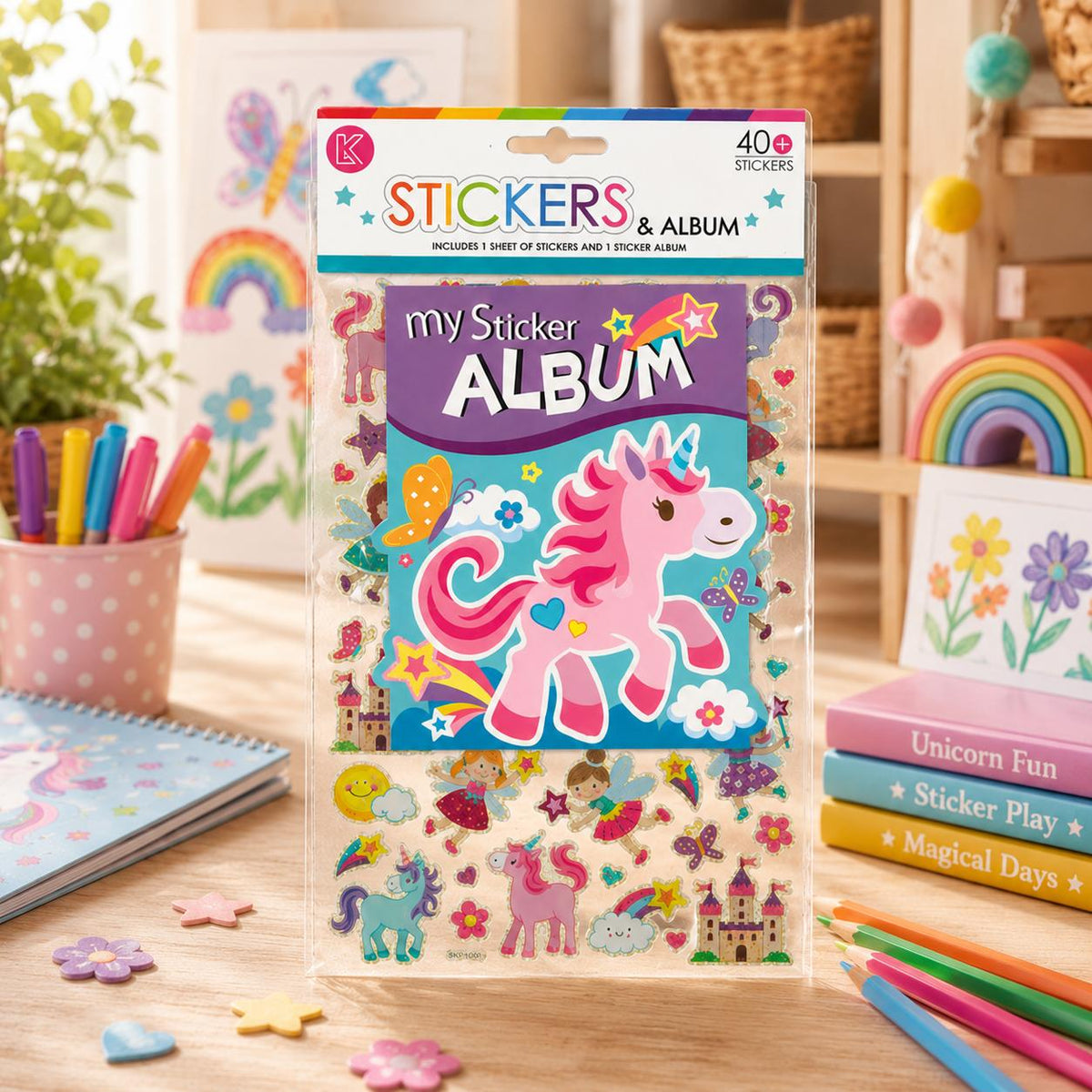 My Sticker Album - Unicorns & Fairies