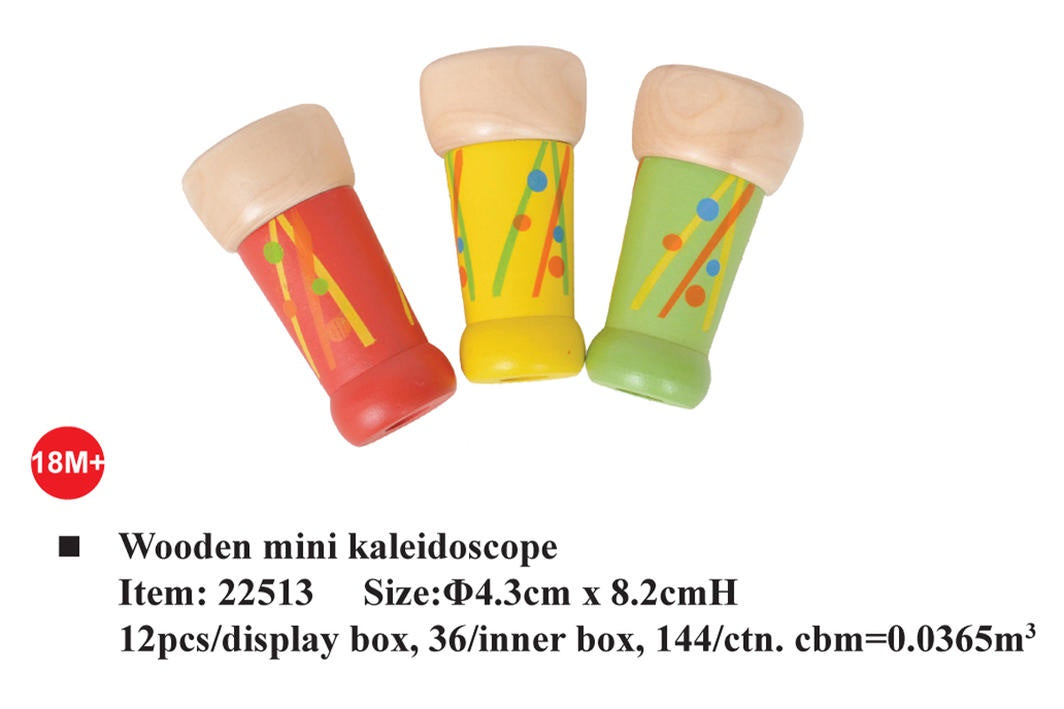 Wooden Mini Kaleidoscope