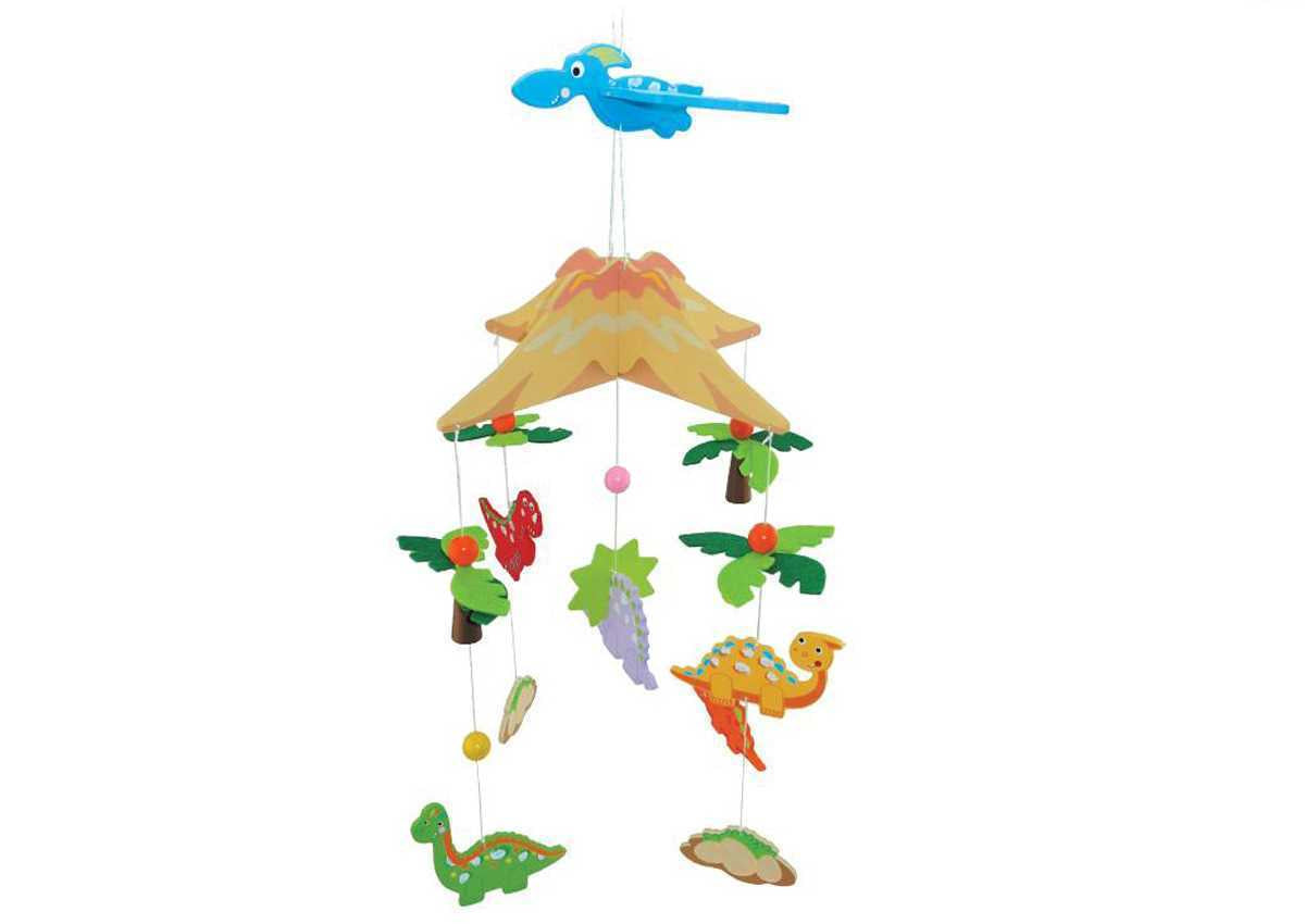 Wooden Dinosaur Mobile