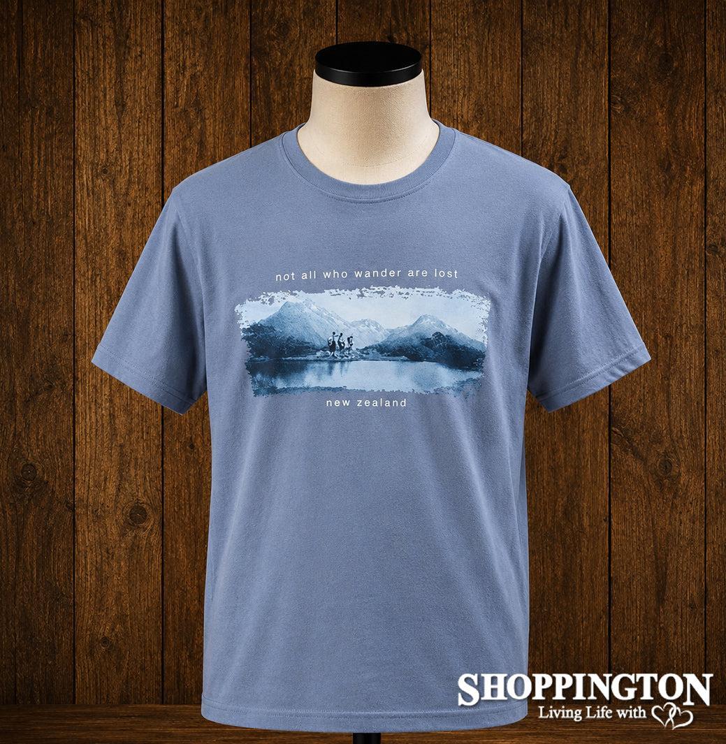 NZ Made Clothing - Not all who wander are lost - T-Shirt