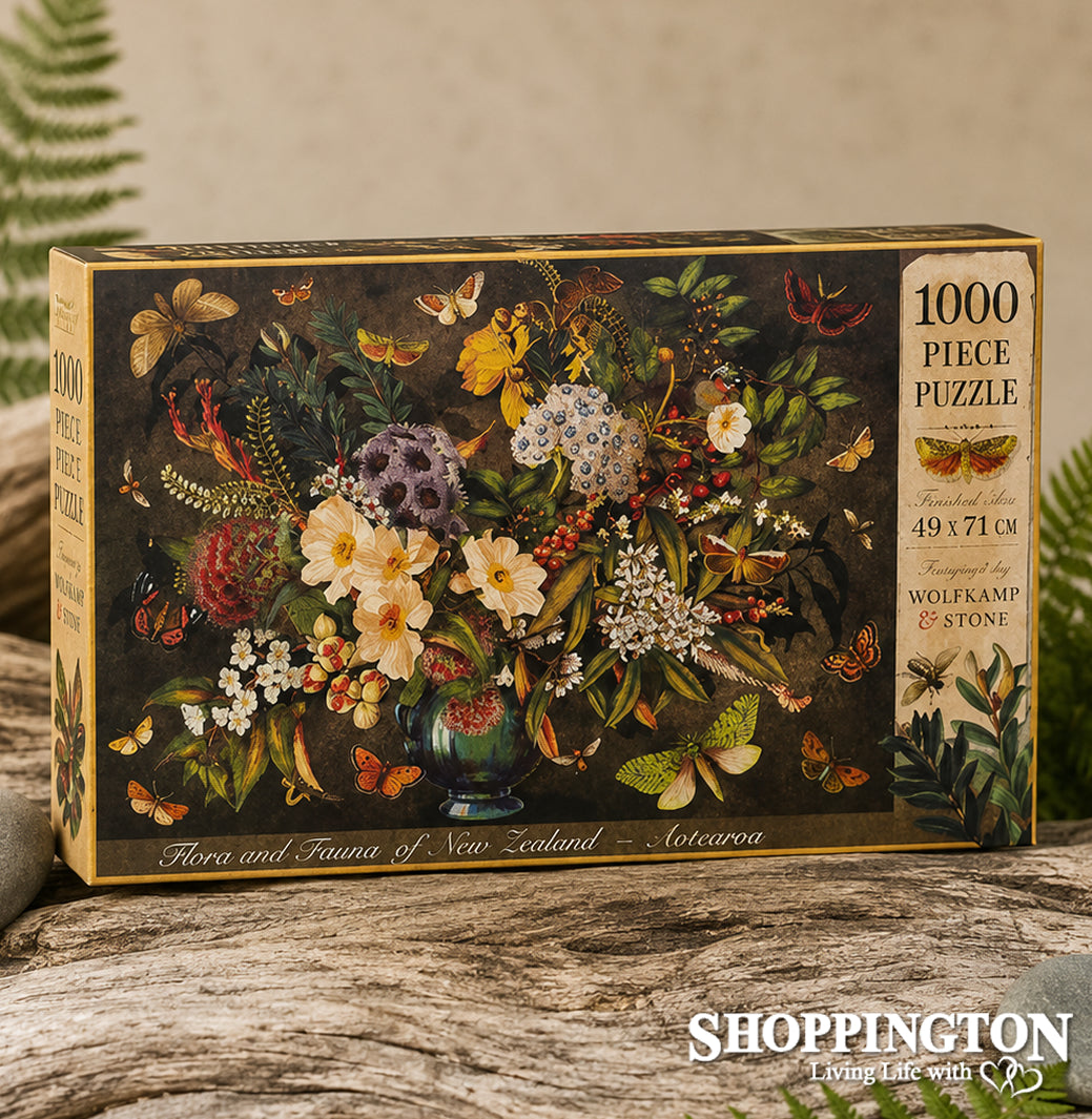 NZ Puzzle - Native Flora & Fauna