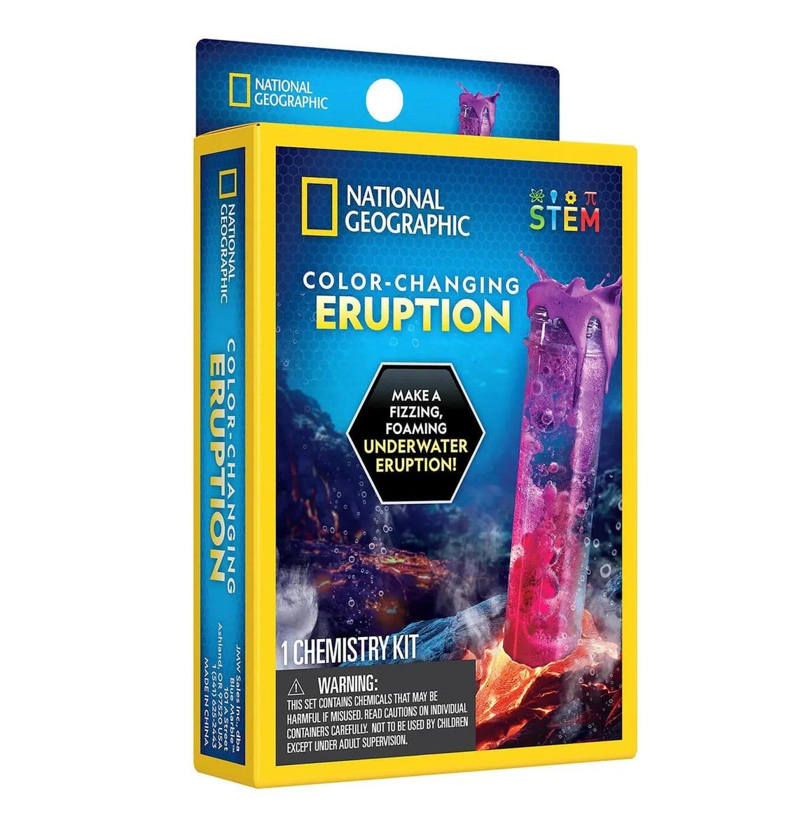 National Geographic - Colour Changing Eruption