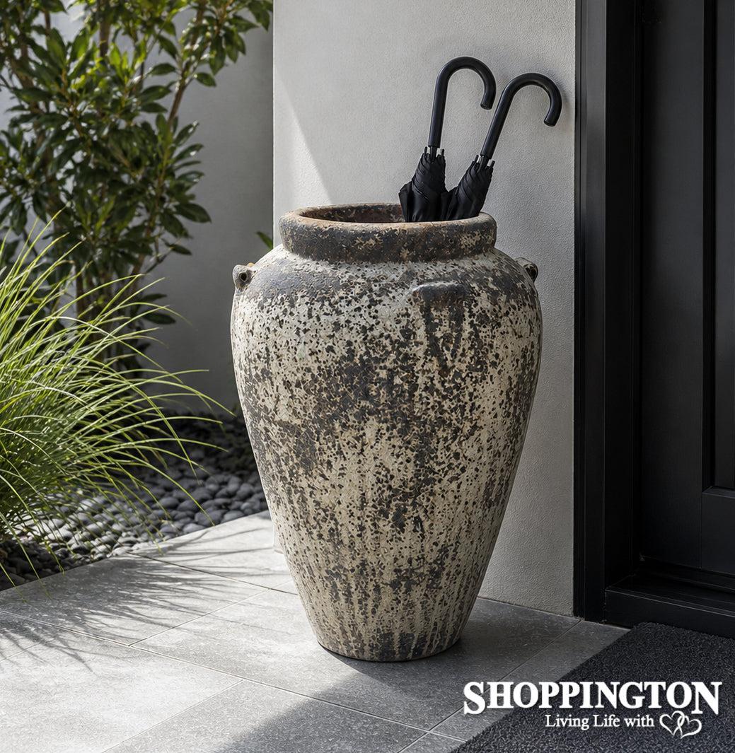 Oceanic Urn 4 Handle 68cm - White