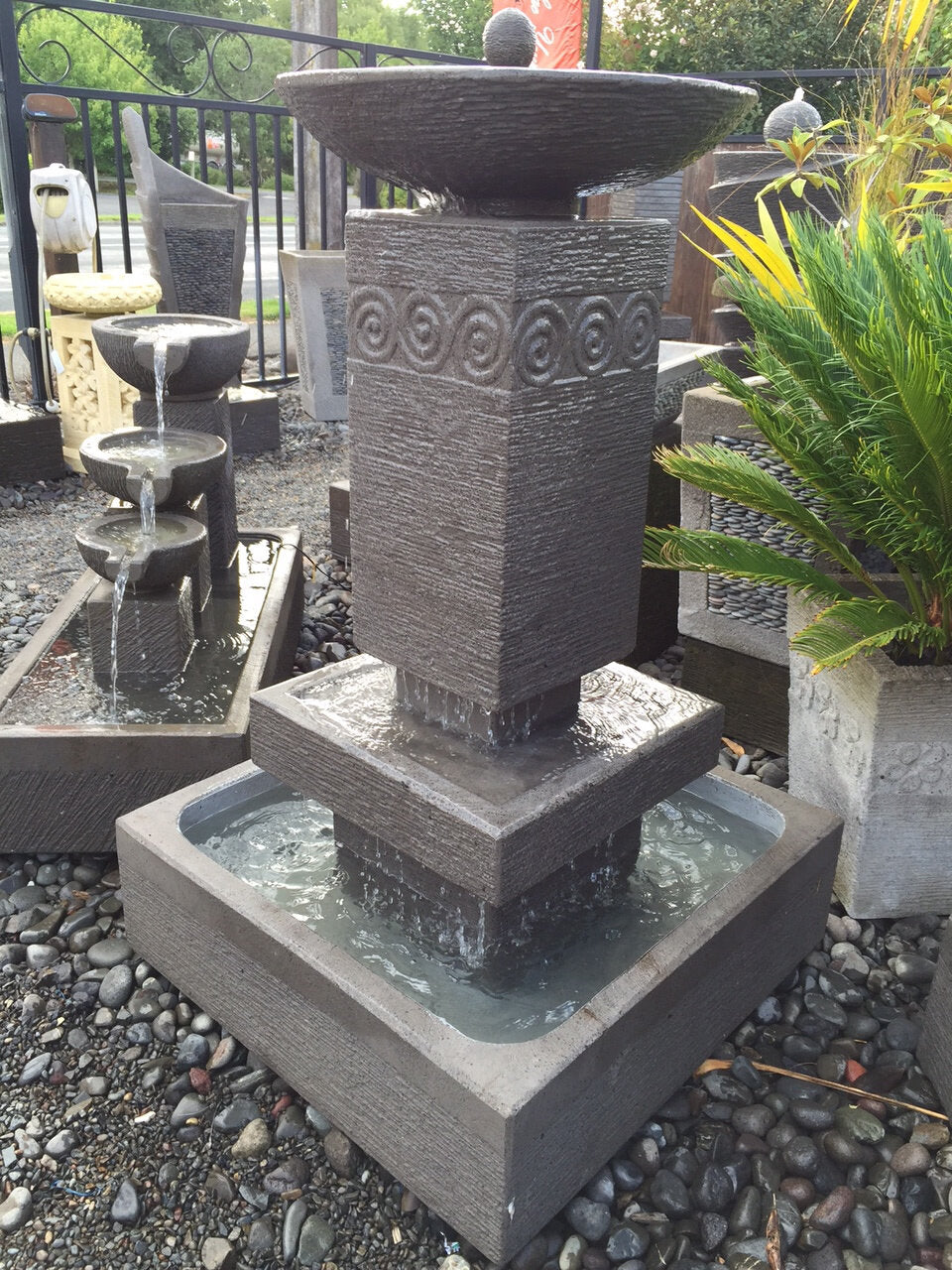 Olympic Flame Water Feature 80cm x 130cm