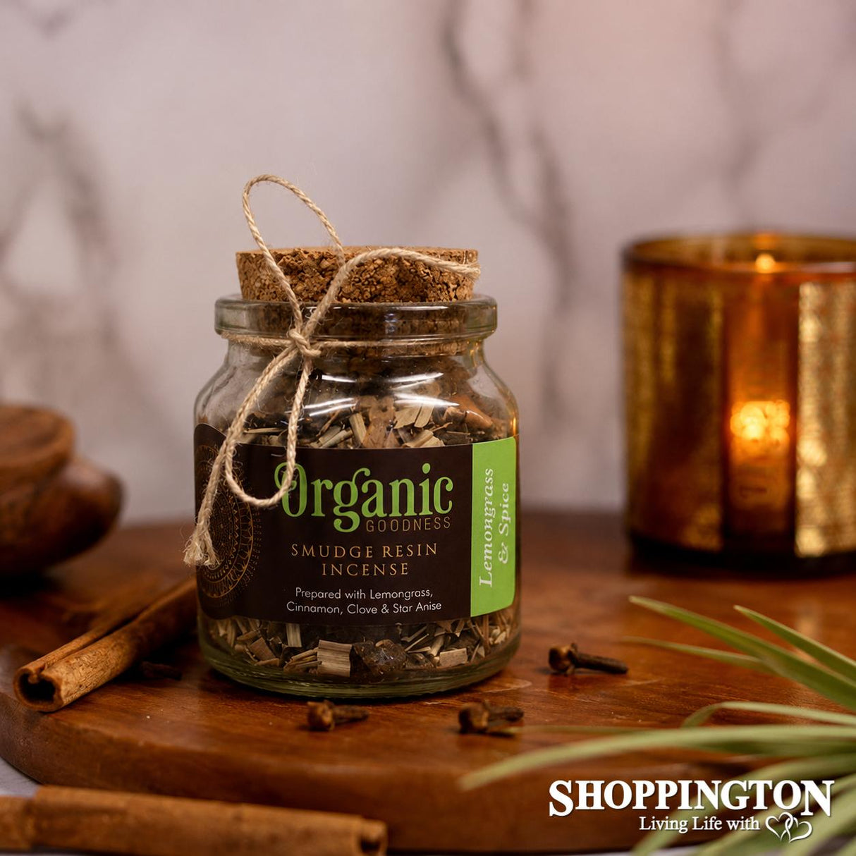 Orangic Goodness Smudge Resin / Lemongrass & Spice