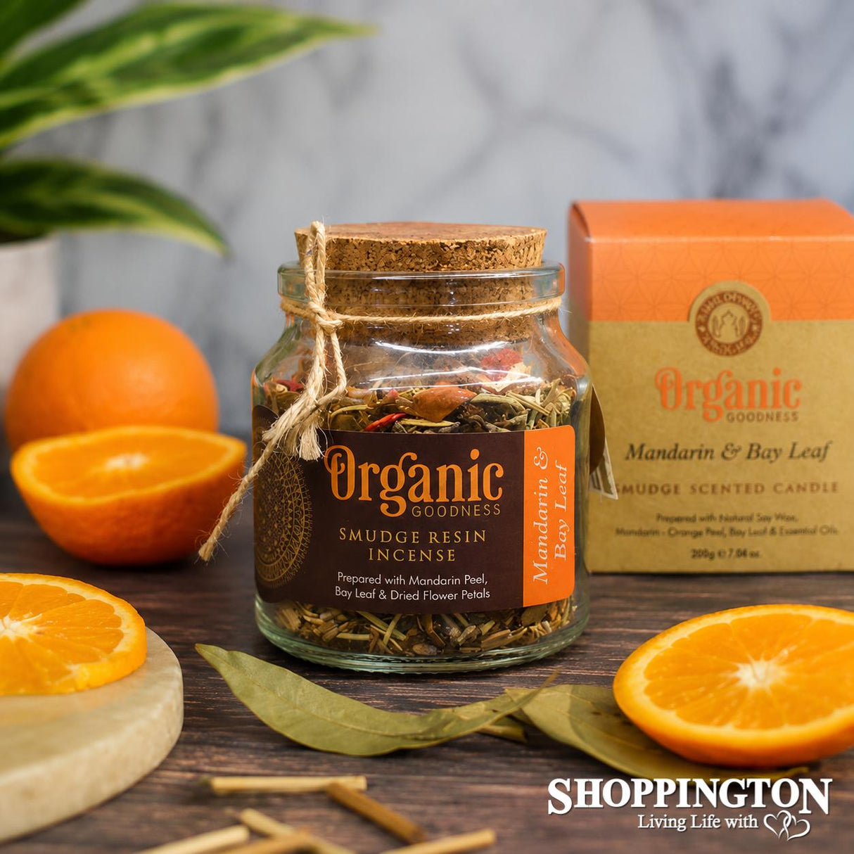 Orangic Goodness Smudge Resin / Mandarin & Bay Leaf