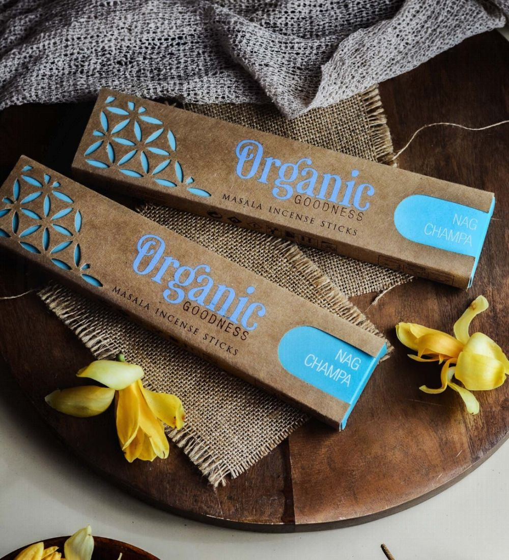 Organic Goodness Masala Incense Sticks / Nag Champa