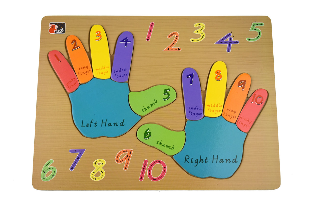 Left and Right Hand Puzzle