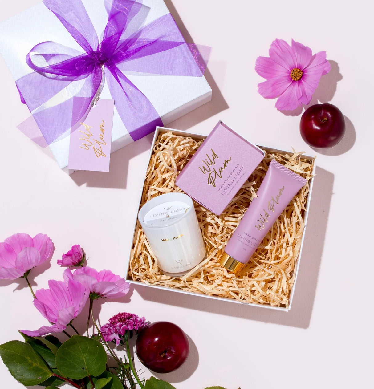 Pamper Gift Set - Living Life Wild Plum