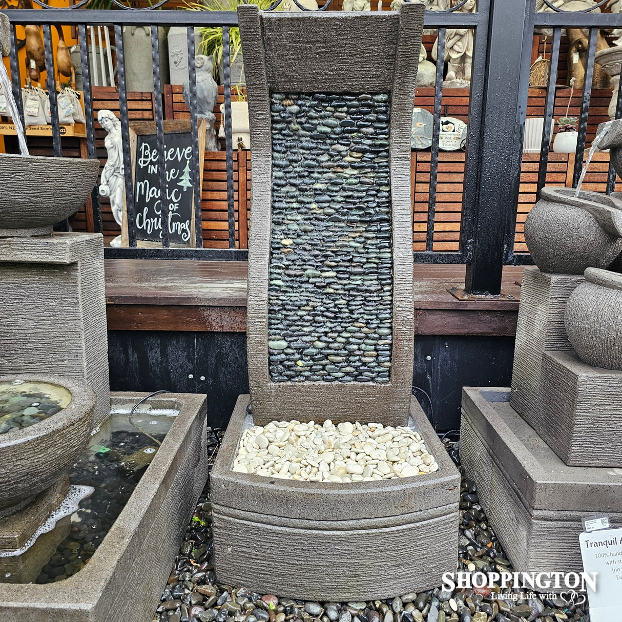 Pebble Wave Water Feature 50cm x 120cm3