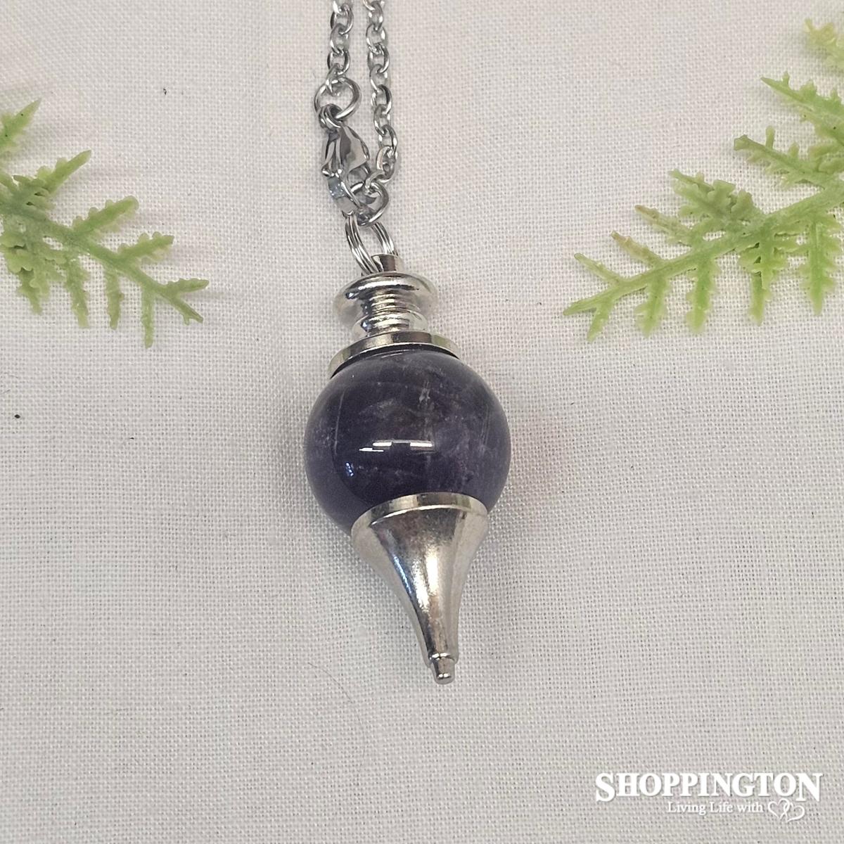 Pendulum Necklace - Amethyst