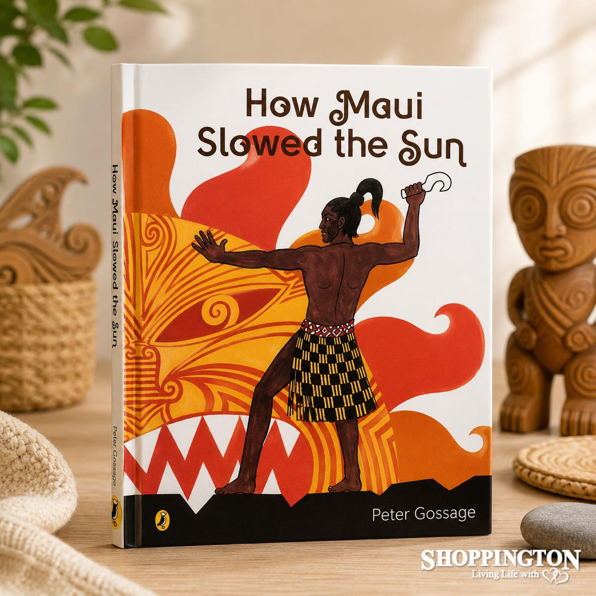 Peter Gossage Maori Legends / How Maui Slowed The Sun