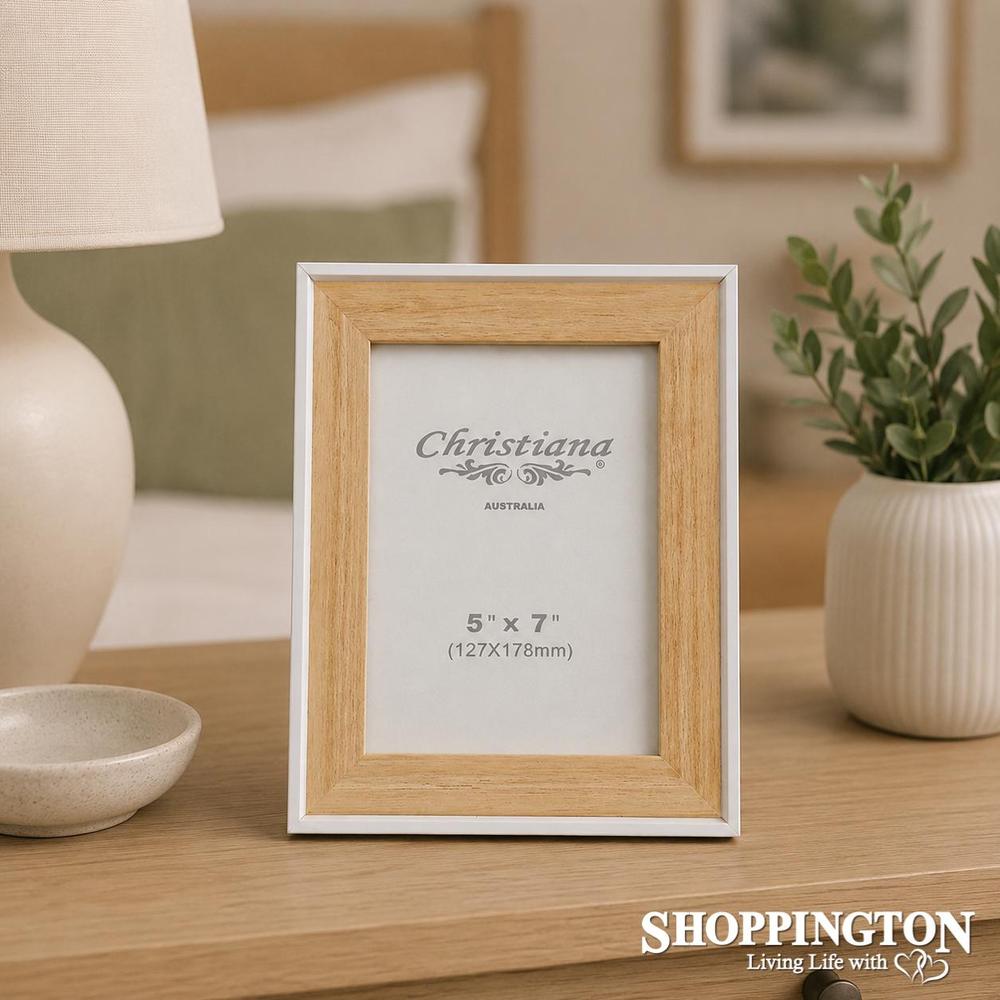 Photo Frame - Wooden Woven
