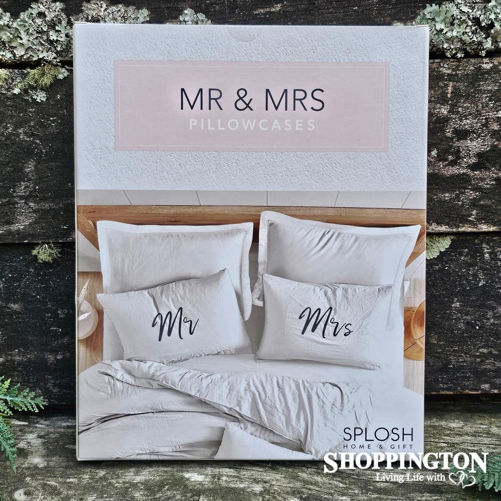 Pillow Case - Mr & Mrs