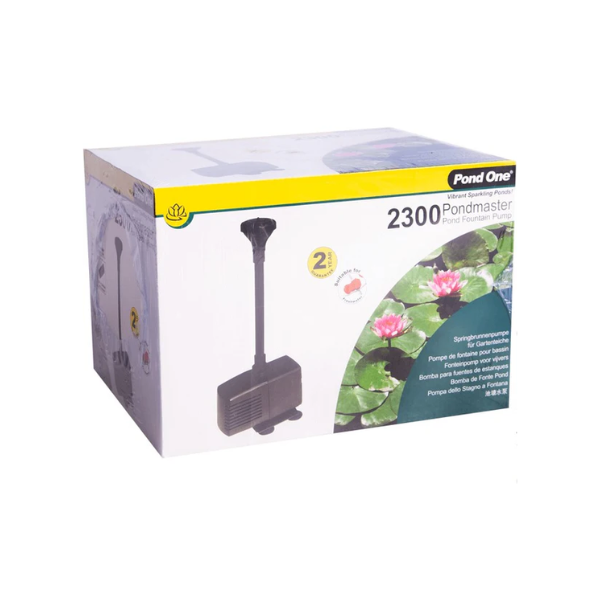 zwf Pond One Submersible Pump MK II 2300PH 2200/hr 2.2m