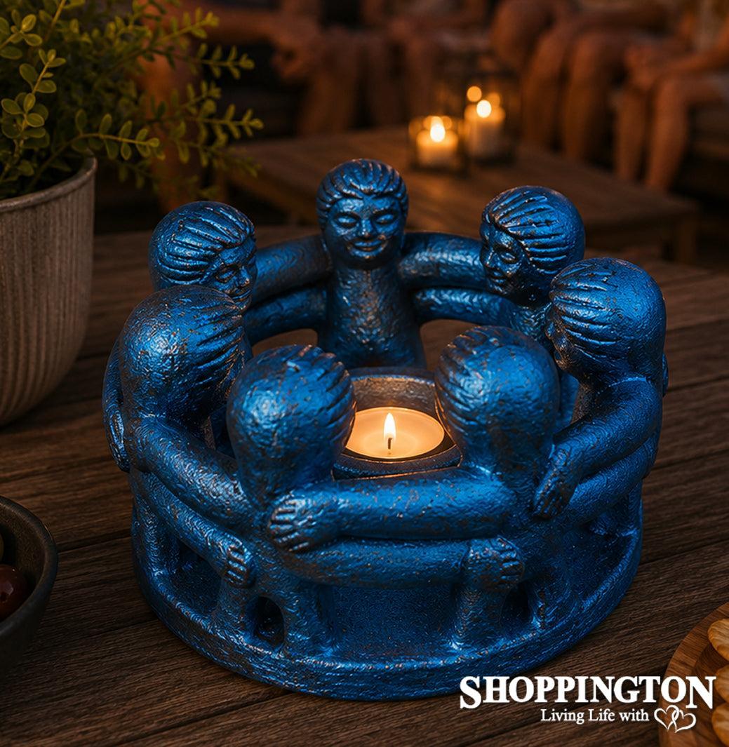 Pottery Circle of Friends 20cm / Turquoise