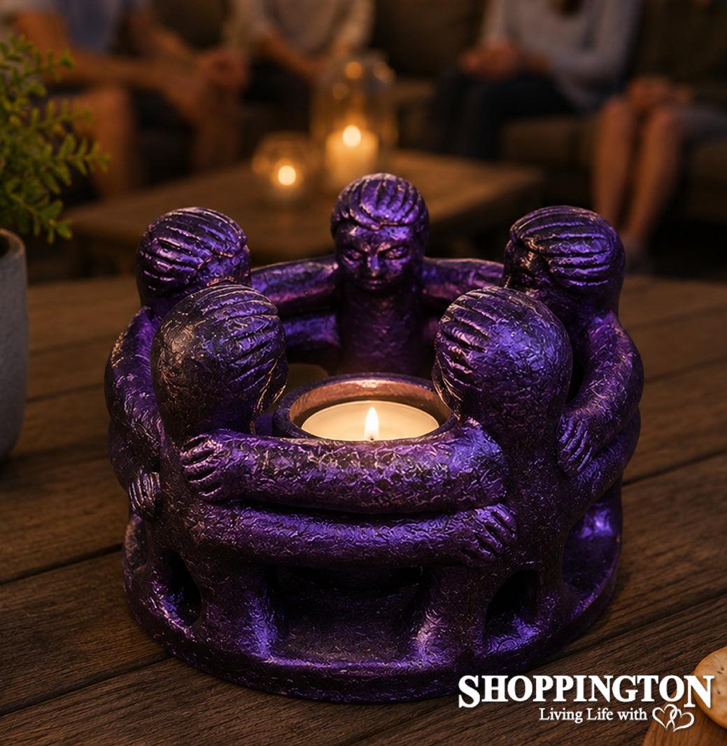 Pottery Circle of Friends / Purple