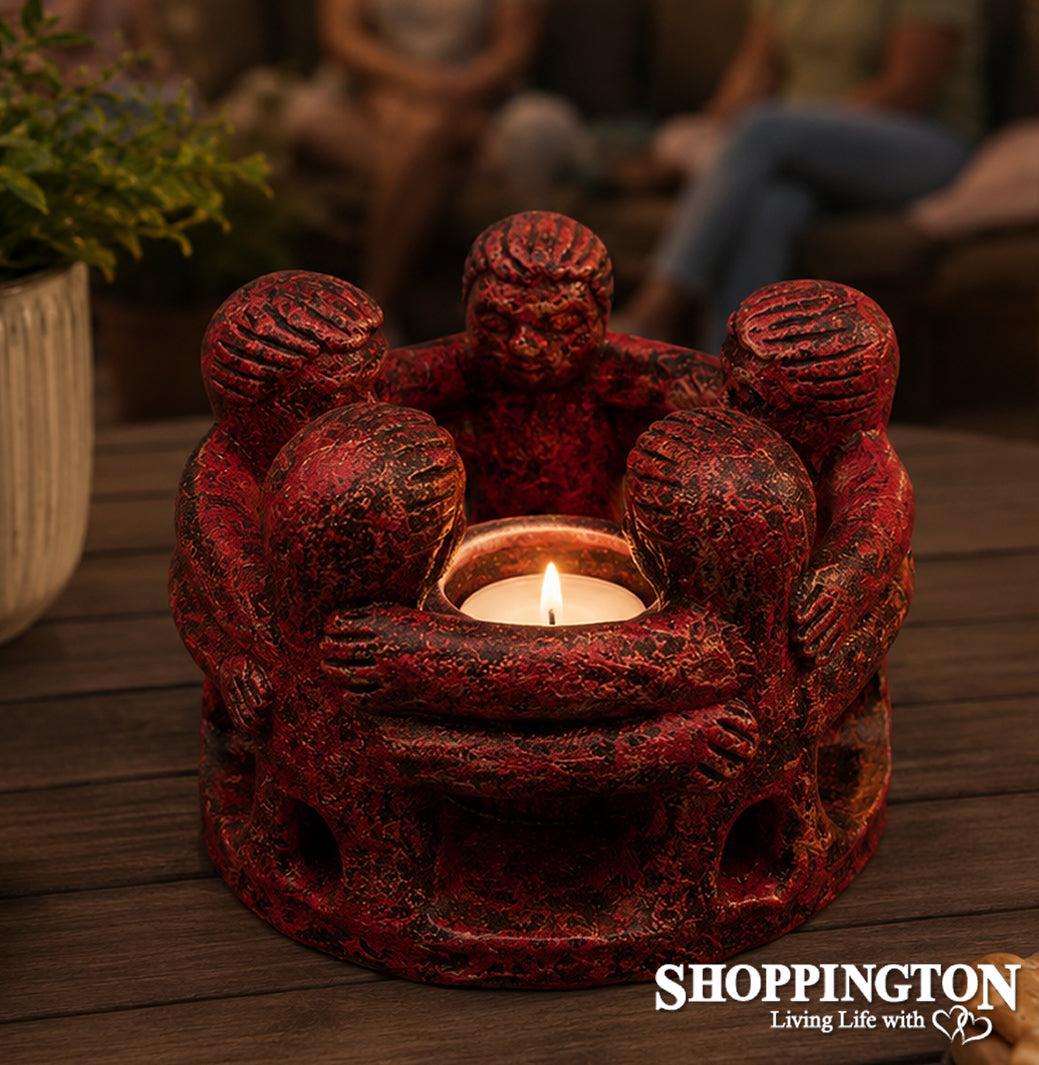 Pottery Circle of Friends / Red