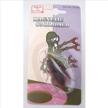 Practical Joke: Magnetic Cockroach